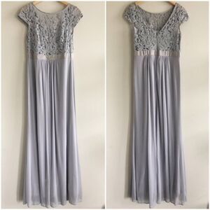 NWT Adrianna Papell Lace and Tulle Gown / Bridesmaid Dress | 14